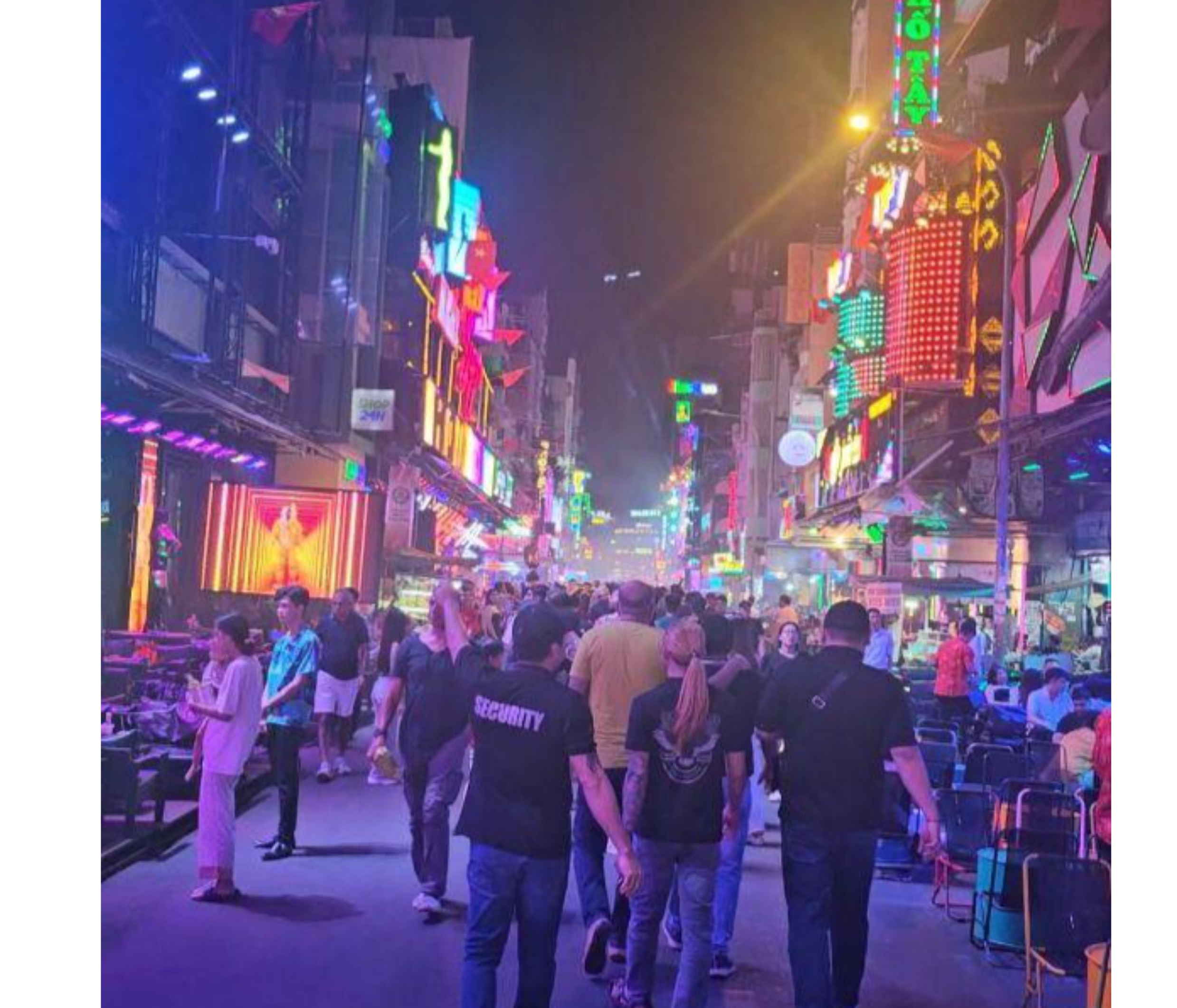 호치민 부이비엔 거리